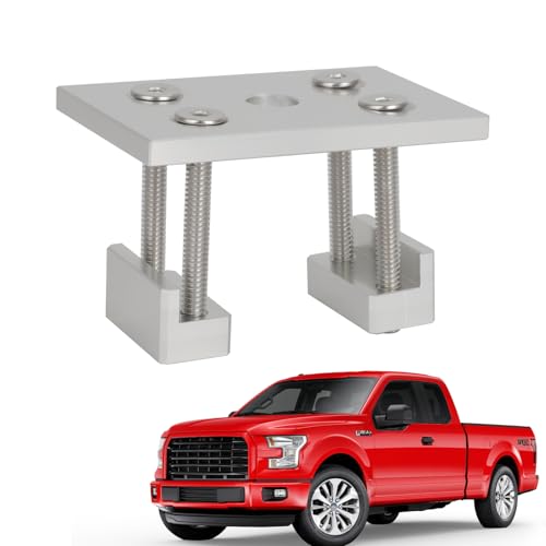 Foruly Stake Pocket Antenna Mount Bracket for CB HAM Radio 1/2 Center Hole- Fits for Ford F-Series Chevy Silverado Ram 1500/2500/3500 Toyota Tundra