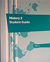 History 2 Student Guide Part 2 1601533136 Book Cover