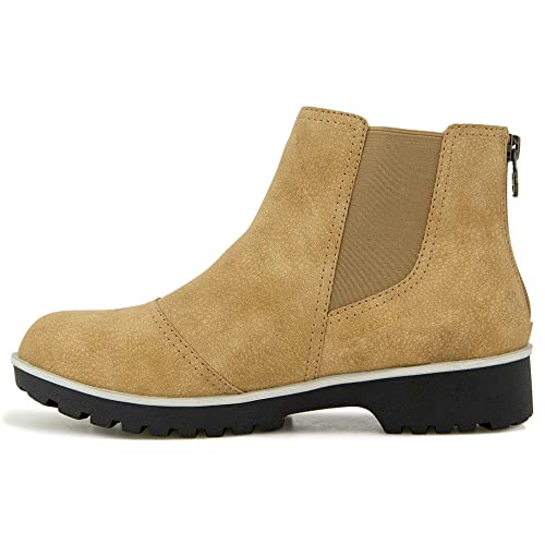 Jbu By Jambu Women's Peacock Water Resistant Ankle Boot, Tan, 10 #TOP19