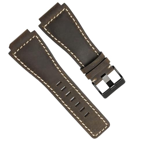 Bracelet montre caoutchouc Ross 33x24mm à extrémité convexe robuste