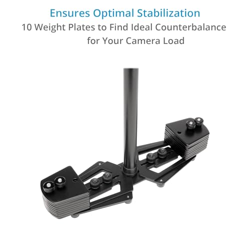 Image of FLYCAM HD-3000 Camera Steadycam Stabilizer System with Comfort Arm and Vest for DSLR Video Camcorder up to 3.5kg / 7.7lb | Free Unico Quick Release & Table Clamp + Carrying Bag
