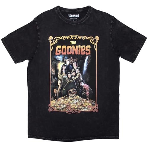 Image of The Goonies Movie Poster Official Tee T-Shirt Mens Unisex (XX-Large) Black