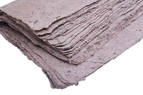 Nufakumi 60Pcs Mulberry Paper Sheets Handmade Scrapbook Paper 16 X 11In Textured Craft Paper For Decoupage Brush Writing Painting #TOP4