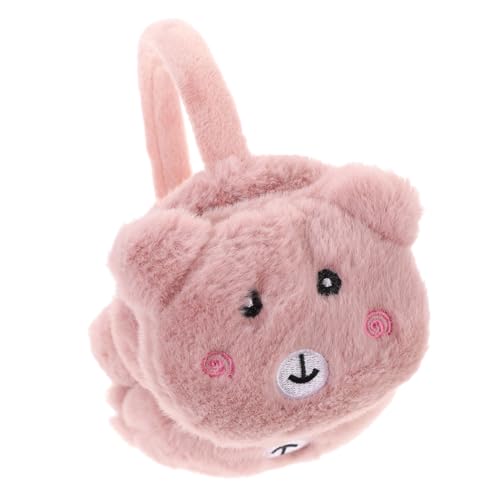 LIOOBO Cartoon Panda Earmuffs Foldable Kids Ear Muffs Stylish Ear Warmers for Boys Girls