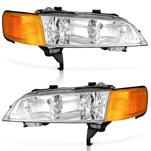 WEELMOTO Headlights Assembly for 1994 1995 1996 1997 Honda Accord by WEELMOTO - Used condition - US$89.24