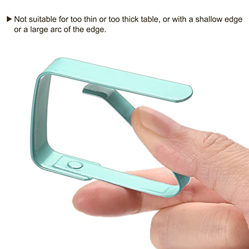 Uxcell Tablecloth Clips 50Mm X 40Mm 420 Stainless Steel Holder For Home Restaurant Banquet Outdoor Picnic Table Cloth Fixing Green 4 Pcs #TOP4