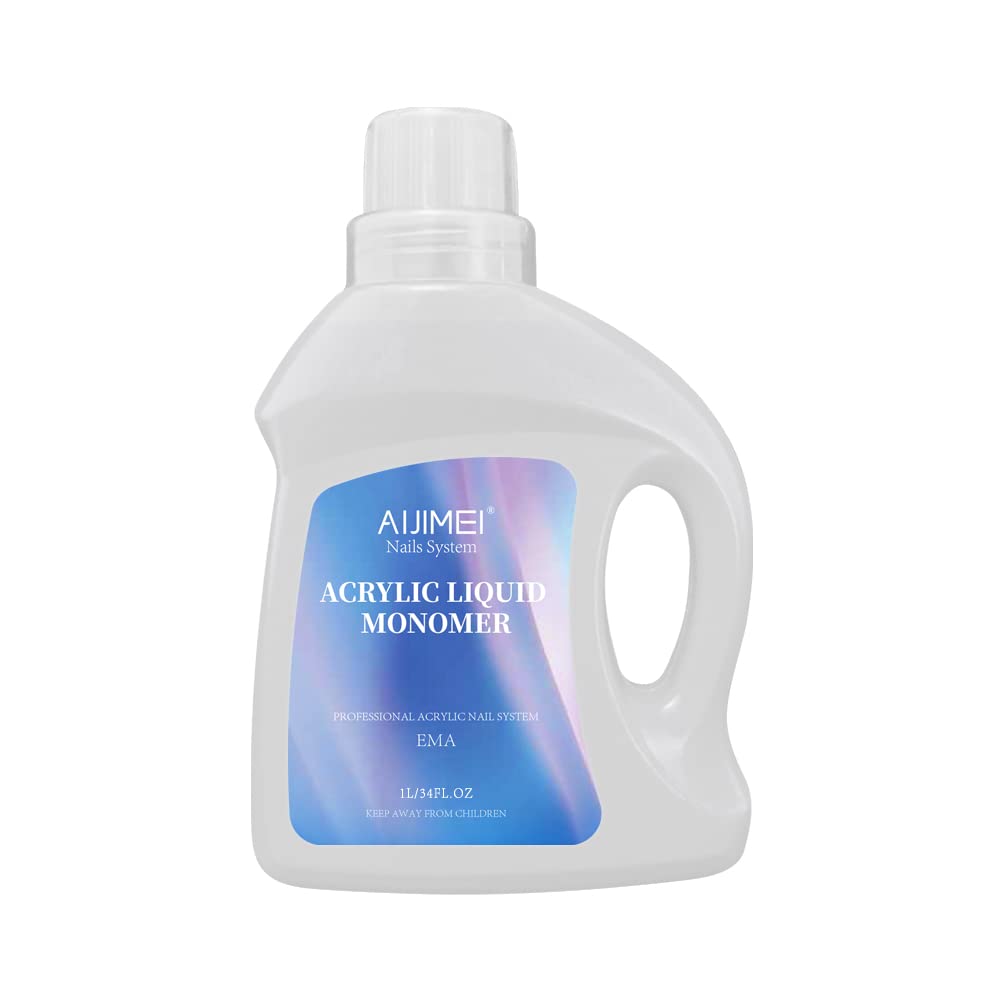 Acrylic Liquid Monomer 34FL.OZ/1L Acrylic Nail Liquid Acrylic Monomer Liquid Acrylic Liquid Acrylic Liquid Monomer Acrylic Nail Liquid Liquid Monomer for Acrylic Nails Acrylic Liquid for Nails
