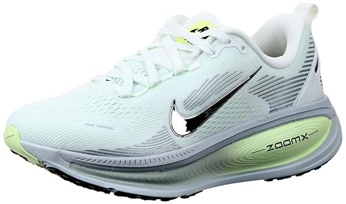 Nike Damen W Vomero 18 Sneaker, Summit White/Black-Barely Volt, 41 EU