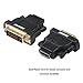 BENFEI DVI to HDMI, Bidirectional DVI-D to HDMI Male to Female Adapter with Gold-Plated Cord 2 Pack