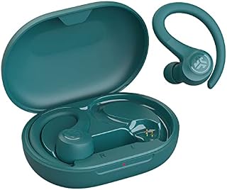 JLab Go Air Sport Running Headphones - True Wireless Earphones, Bluetooth Earbuds, Ear Buds with Hooks, Sports & Gym In Ear Headphones, IP55 Sweat-Resistant, 32+ Hr Playtime, EQ3 Sound, Teal