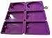 Produktbild ROYAL HOUSEWARE Silikonform Backform Eckig Seife selber Machen Seifen backen Siefenform Seifengussform Gussform