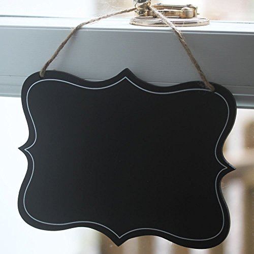 Sass and Belle Fancy Rectangular Hanging Chalk
