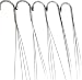 5 Pack - Supreme 21" 4 Strong Wire Steel Hook Hanger-16 Gauge