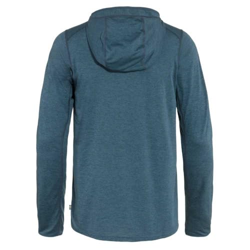 Fjällräven Herren Abisko Sun-Hoodie, Indigo Blue, L