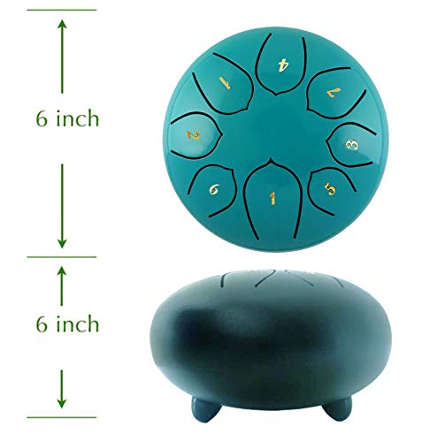 Steel Tongue Drum Kit - 6 inches 8 Notes miniatura 3