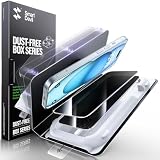 SMARTDEVIL 2 Pack Privacy Screen Protector for iPhone 15 Plus, [Anti-Spy] [Military-Grade Shatterproof] [9H Hardness] Tempered Glass, [Easy Installation] Bubble-Free & Case-Friendly, Dust-Free Box