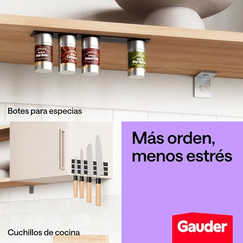 Miniatura 4 de Gauder Cinta Magnética Autoadhesiva Con Adhesivo 3m - Tira Magnética Fuerte Y Recortable - Alta Fuerza De Sujeción Con Reverso 3m 3 M X 15 Mm