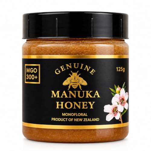 Genuine Manuka Honey MGO 300+ 125g | 100% Pure New Zealand | Immu...