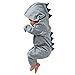 OVERDOSE Neugeborenes Kinder Baby Jungen Mädchen Dinosaurier Kapuzenpullover Overall Outfits Kleidung Rompers Jumpsuit Baby Mantel (0-3 Monate, Gray)