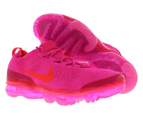 Nike Air Vapormax 2023 Flyknit Women's Shoes (DV6840-600, Fierce Pink/Fireberry/Pink Blast/Bright Crimson) Size 7