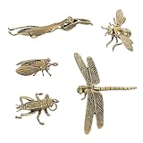 Matériau : fabriquées en laiton, ces figurines miniatures vintage en laiton offrent une solution d'ornementation métallique , idéale pour une décoration rustique permanente au bureau ou à la maison