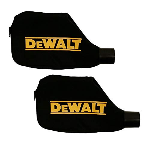 DEWALT N126162 Universal Miter Saw Dust Bag (2 Pack) by BLACK+DECKER - Used condition - US$24.02