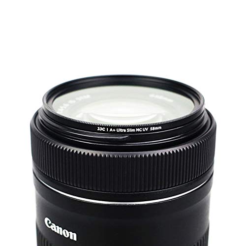 Image of JJC F-MCUV58 Ultraviolet UV Digital Slim Multicoated Glass Filter - 58mm
