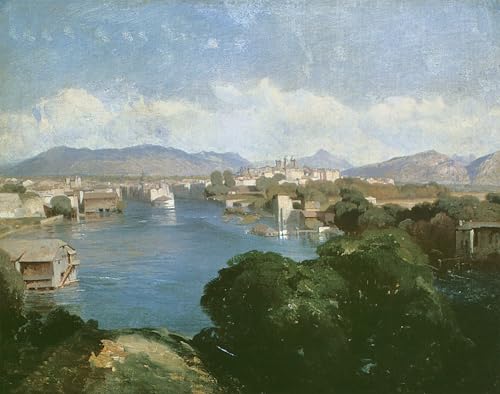 Peinture pour la décoration de la chambre à coucher tableau paysage Calame