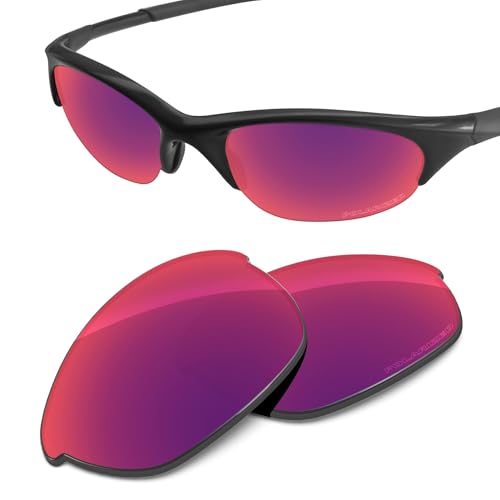 Verres polarisés compatibles Oakley Half Jacket de rechange violets - 2