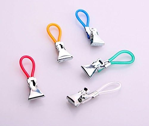 Kitchen Towel Hanging Clips Multi-Color 15 Piece Set