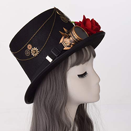 COSDREAMER Unisex Steampunk Top hoeden Halloween COSDREAMER Unisex Steampunk Top hoeden Halloween
