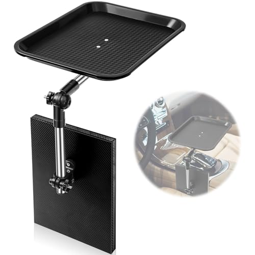 Snaweo RV Folding Table, Car Seat Gap Tray Table, Stable Foldable Auto Backseat Food Desk, Multifunctional Adjustable Travel Tray, Car Organizer For Commuters Family