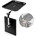 RV Folding Table, Car Seat Gap Tray Table, Stable Foldable Auto Backseat Food Desk, Multifunctional Adjustable Travel Tray, Car Organizer for Commuters Family