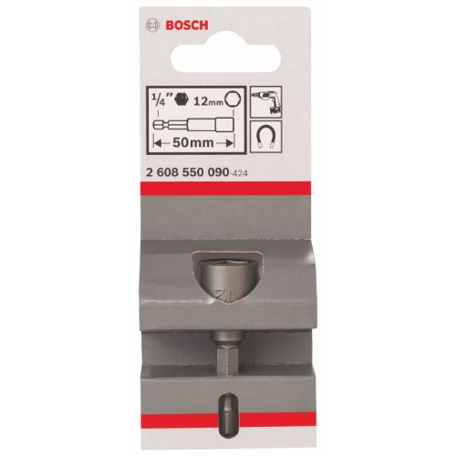 Douille à queue 6 pans mâle 14 longueur 50mm Diamètre 12mm pour vis à tête 6 pans BOSCH 2608550090 - vue 4