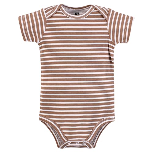 Image of Hudson Baby Unisex Baby Cotton Bodysuits 5-pack