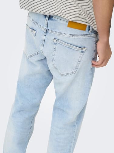 Only & Sons ONSWEFT REG. Light Blue 4873 Jeans NOOS – Ansicht 6