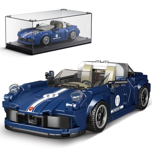 Mould King Car 911 Targa Modelos De Coche Juguetes De Construcción con Vitrina Kits De Construcción De Coches Modelo 27040 Bloques De Construcción De Súper Coches Kit De Construcción De Coches De