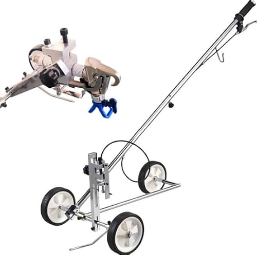LYJIANGXIN Parking Lot Striping Machine, Road Marking Machine, Precise Line Drawing, with Sprayer-Gun & 5 Nozzles, with Any Spray Painting Machine, Line Painting Machine, for Runways, Parking Spaces
