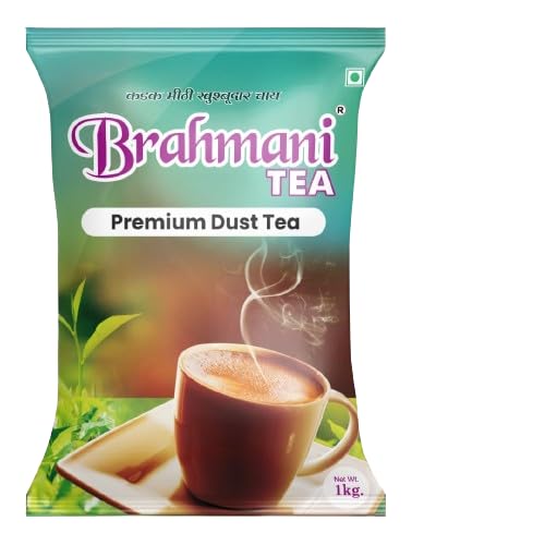 Brahmani Premium Dust Tea| Hotel Tea| Dhaba Tea| Tapri Tea| Replacement of Loose Tea| Strong Kadak Chai | Strong flavor Tea| Black Tea| Indian Assam Tea| Fresh and Rejuvenating (1 Kg) (B0D9LWKLJK) Amazon Price History, Amazon Price Tracker