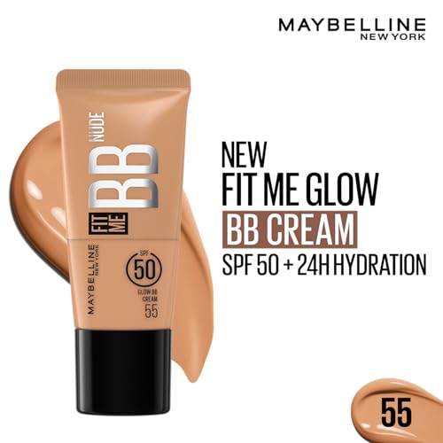 Image of Maybelline New York Fit Me BB Nude Glow BB Cream, 55