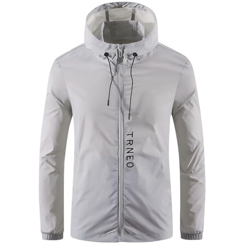 Lightweight Sun Hoodies for Men Long Sleeve Comfort Jackets Workout Outerwear for Fishing, Swimming & Outdoor Sports