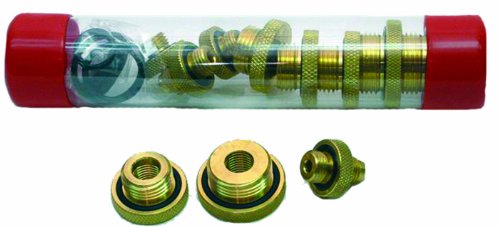 Mid-West 110617 9 Piece Quick Connect Test Cock Adapter Kit