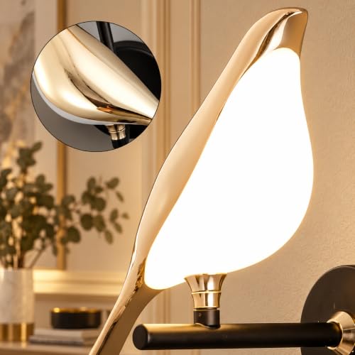 One94Store Store One94Store Modern Bird Wall Lamp Gold LED - Image 7