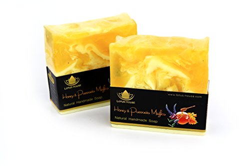 Lotus House Honey & Pueraria Mirifica Natural Handmade Soap (300g) / 3 Bars