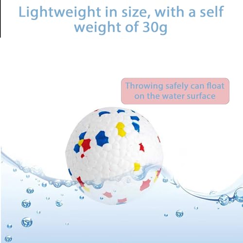 PcvGef 3 Stück Hundeball, Unzerstörbarer Ball Für Hunde, Hund Ball, Spielball Hund, Dauerhaftes Hundespielzeug Tennisbälle, Ideal Für Outdoor Spielen, Schwimmen Und Training
