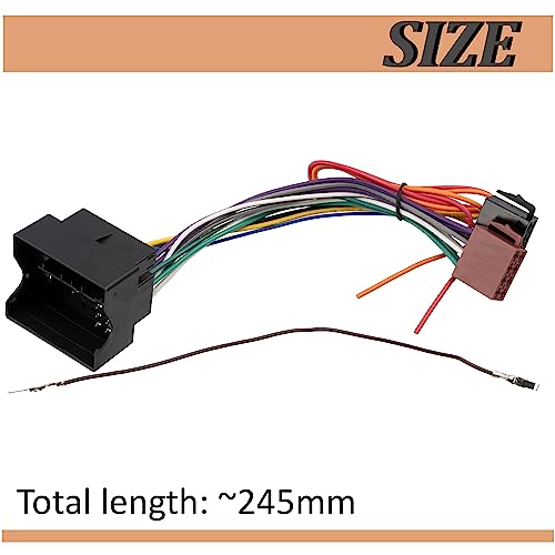 AERZETIX - C11162 - Connettore/cablaggio ISO per