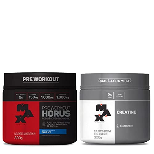 Horus pre-workout 300g Blue Ice + Creatine 300g Max Titanium