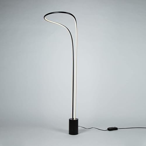 Miniatura 2 de Artcraft Lighting Cortina - 57.87 pulgadas 30W 1 lámpara de pie LED