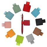 Ce paquet contient : 10 porte-stylos autocollants de couleurs variées. Vous trouverez forcément le modèle idéal pour vos carnets et fournitures de bureau. Cette variété facilite l'organisation de vos notes personnelles, de vos projets ou de vos documents de travail partagés.