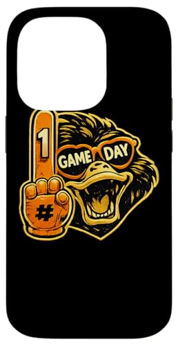 Funny Hockey Duck Game Day Vintage Shirt Fans �X�}�z�P�[�X iPhone 14 Pro �p